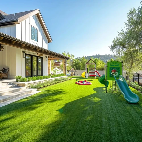 Backyard Playground Artificial Grass