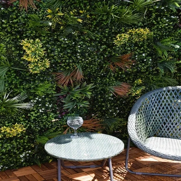 Botanical Artificial Green Wall Panel