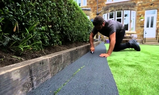 Finishing Touches Artificial Grass Installation