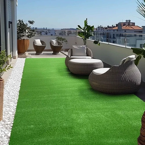 Modern Balcony Artificial Grass Dubai
